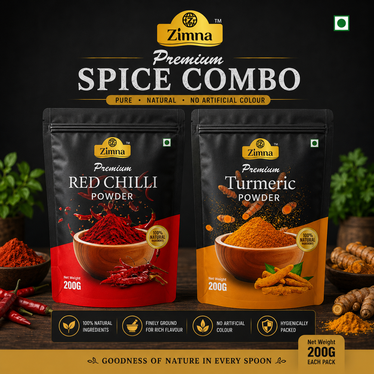 Zimna Twin Fire Pack
